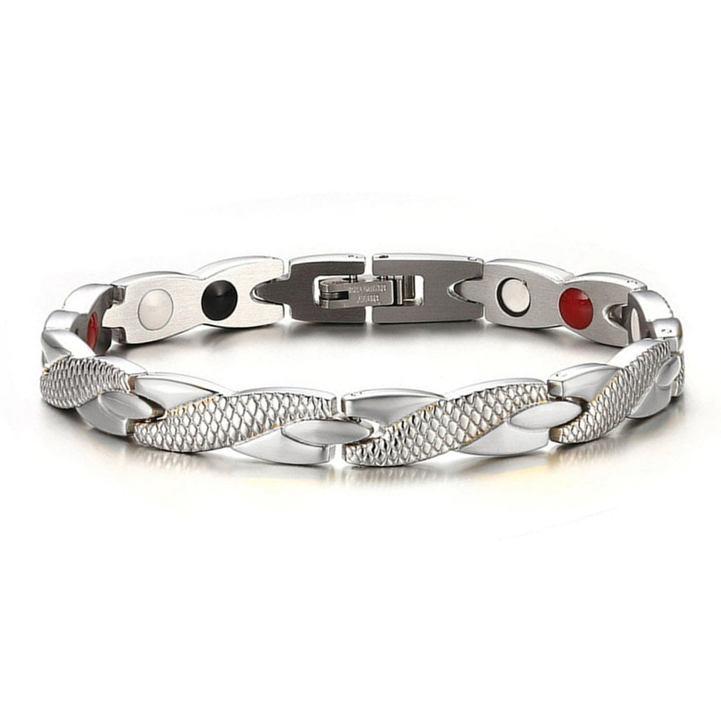 Dragon Pattern Twisted Healthy Magnetic Bracelet for Women and Men