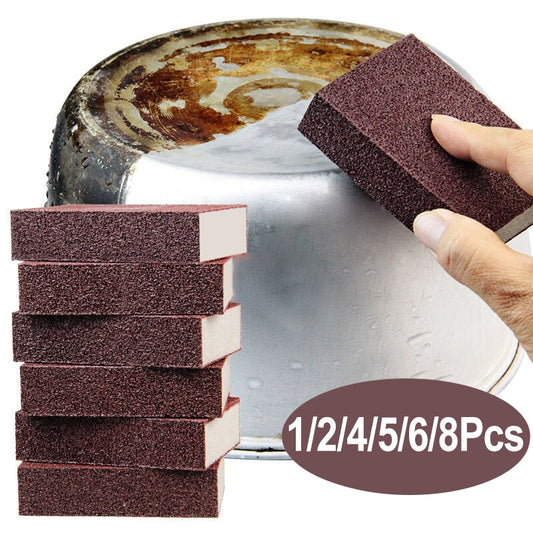 Rust Cleaning Cooktop and Pot Rust Removal Carborundum Cleaning Sponge