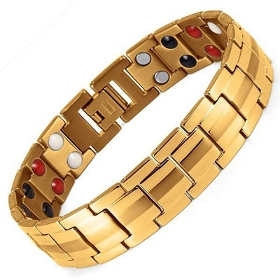 Dragon Pattern Twisted Healthy Magnetic Bracelet for Women and Men