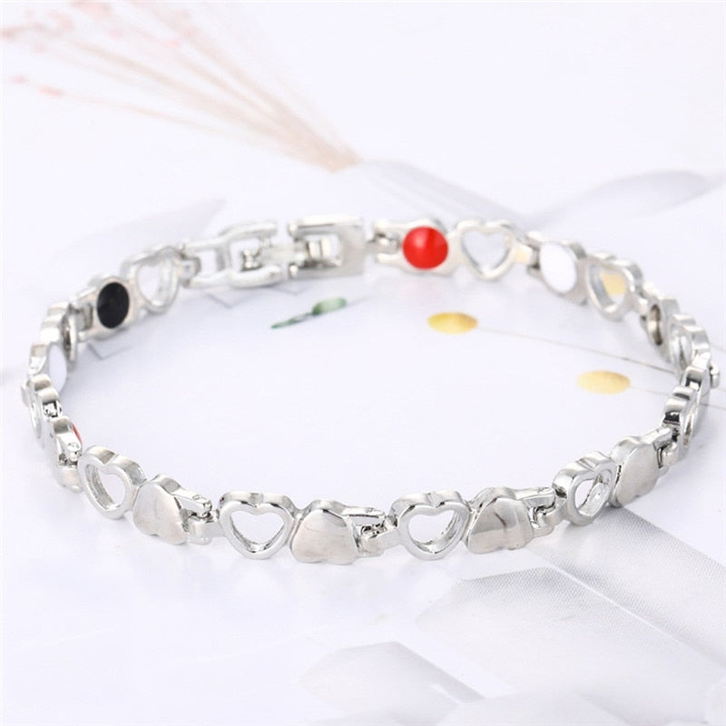 Dragon Pattern Twisted Healthy Magnetic Bracelet for Women and Men