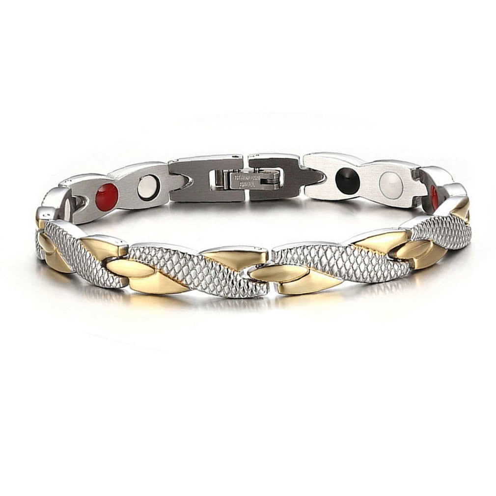 Dragon Pattern Twisted Healthy Magnetic Bracelet for Women and Men