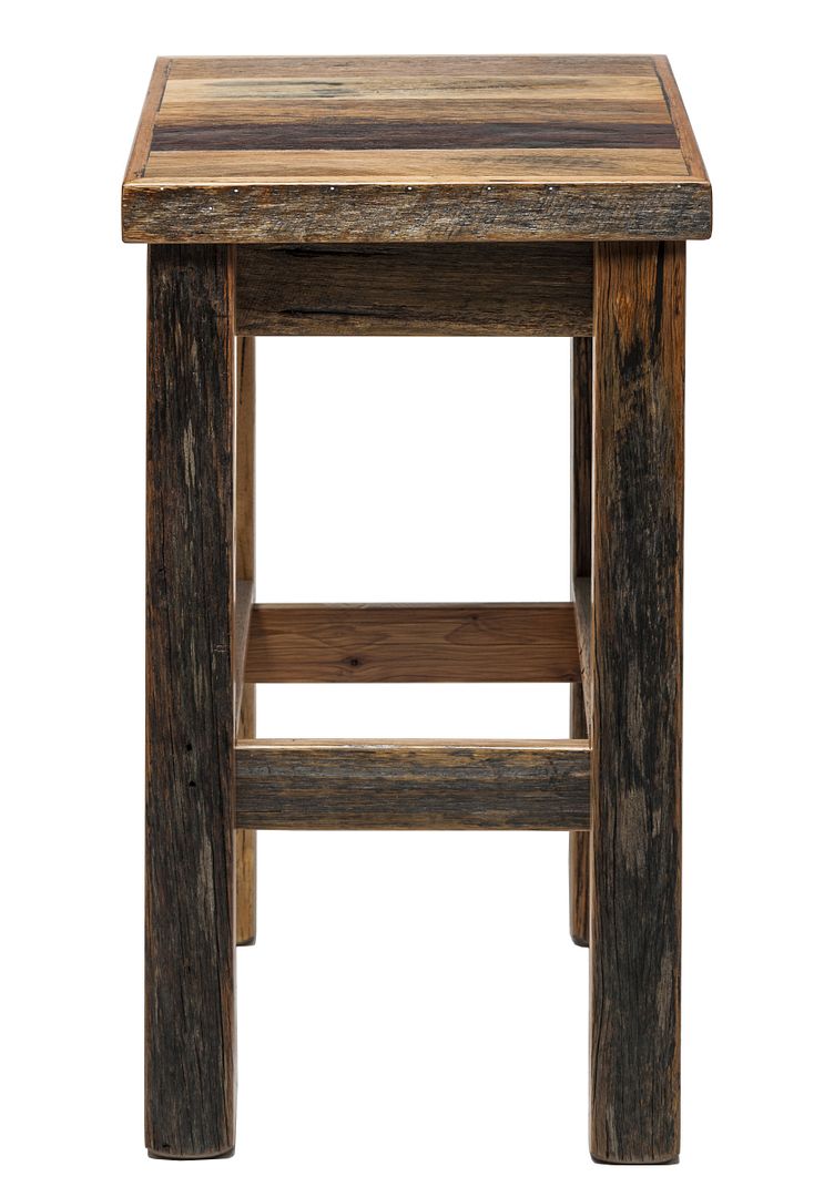 Australian Made Solid Hardwood Timber Bar Stool in Blonde Matt Finish