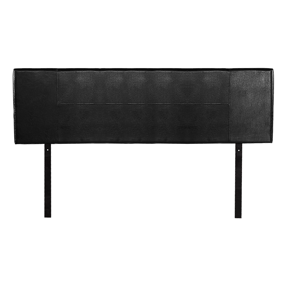 PU Leather King Bed Headboard Bedhead - Black