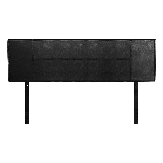 PU Leather King Bed Headboard Bedhead - Black