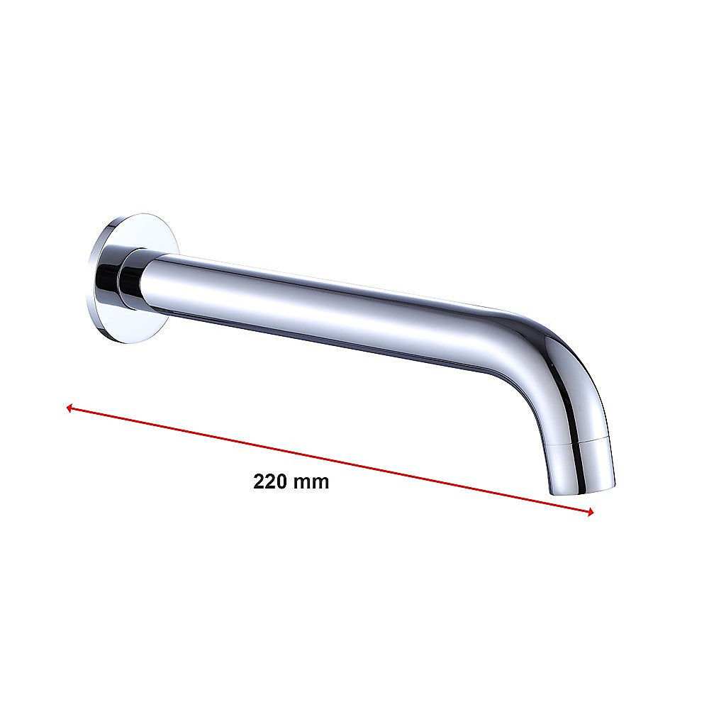 220mm Bath Spout Polished Chrome Finish