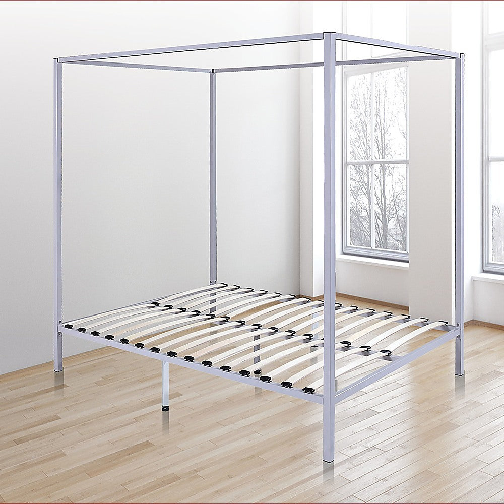 4 Four Poster Double Bed Frame