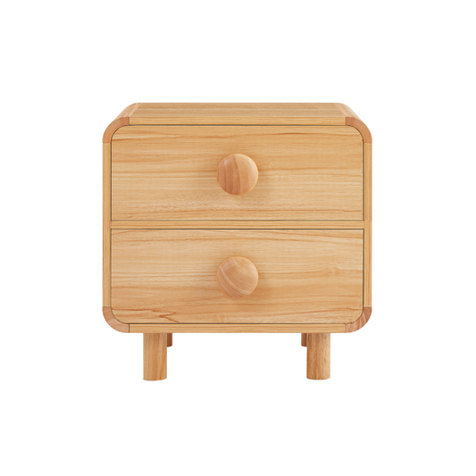 Spencer Natural Bedside Table