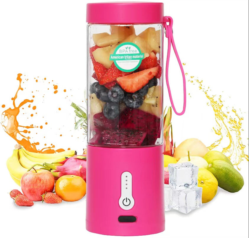 New Hand-Operated Portable Juicer - Perfect for On-the-Go Fruit and Vegetable Smoothies